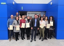 El Área de Bienestar Social de Peñíscola entrega los diplomas de "La administración local frente a la violencia de género" al personal del Ayuntamiento