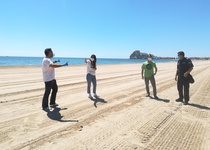 Peñíscola trabaja en la preparación de las playas para su apertura al baño