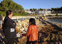 Mejoras en la Cala del Moro de Peñíscola
