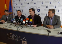 El Senador Juan José Ortiz se reúne en Peñíscola con los alcaldes de los tres municipios