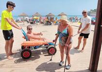 El servicio de salvamento y socorrismo en playas en Peñíscola realiza 249 asistencias en el mes de julio