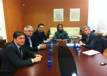 El alcalde visita a la Consellera de Turismo para tratar temas relacionados con el turismo cultural