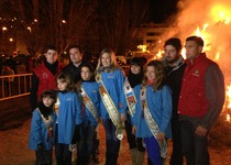 Peñíscola celebra Sant Antoni con la hoguera y la tradicional "torrá"