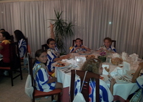 Un "respiro" gastronómico en el ajetreado programa de actos de la Reina y Damas de las Fiestas de Peñiscola