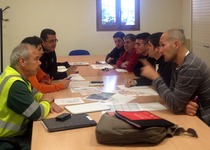 Reunión de coordinación de la  I Will 3TCS. Tritan Triatlón 2013