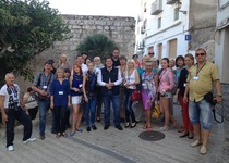 Agentes de viajes de Europa del Este visitan Peñíscola para conocer los hoteles y recursos turísticos de la ciudad