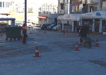 Obras de mejora en la Plaça de Bous