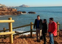 Peñíscola finaliza la primera fase de las obras de mejora de la accesibilidad y la seguridad en las calas naturales