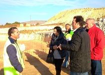 Las obras de la EDAR de Peñíscola avanzan y se inicia la construcción del desarenador