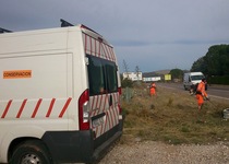 Comienzan las tareas de desbroce de cunetas y el marjal en Peñíscola