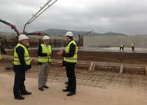 Las obras de la depuradora de Peñíscola avanzan según lo previsto y fijan su fecha de finalización en septiembre de 2015