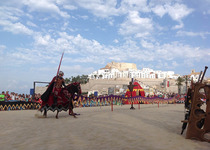 La Justa Medieval de Peñíscola, Ciudad Papal conquista al público