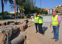 El lunes comenzará el asfaltado de la Avda Pigmalión y el desmontaje de la rotonda provisional en el Camí Abellers por los avances de las obras de la EDAR en Peñíscola