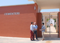Finalizan las obras de ampliación del cementerio municipal de Peñíscola 