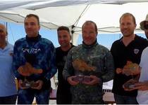 El Club de Busseig Papa Luna consigue la primera clasificación en el Campeonato Autonómico de Pesca Submarina por equipos en el participaron un total de 11 clubes